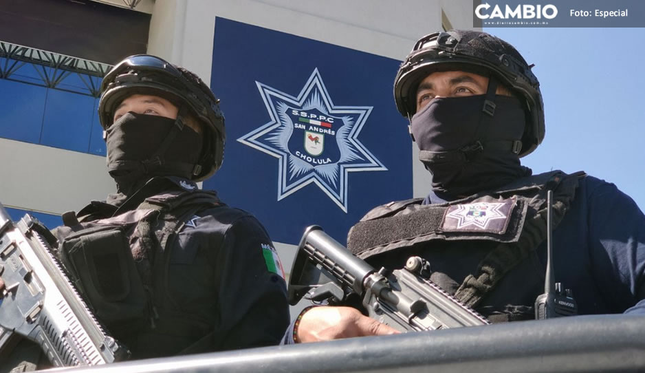 Policía de San Andrés Cholula reaprehende a ladrón de autos