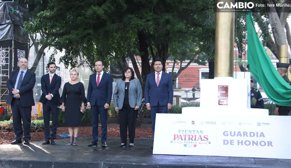 María Belinda Aguilar acude a su primer evento oficial como presidenta del TSJ Puebla (VIDEO)