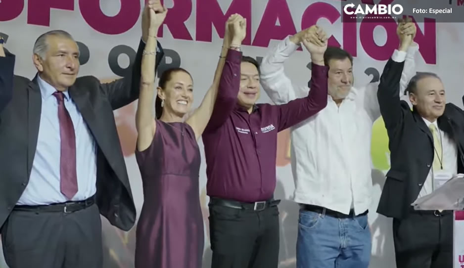 Corcholatas llaman a Ebrard a la unidad tras triunfo de Sheinbaum (VIDEO)