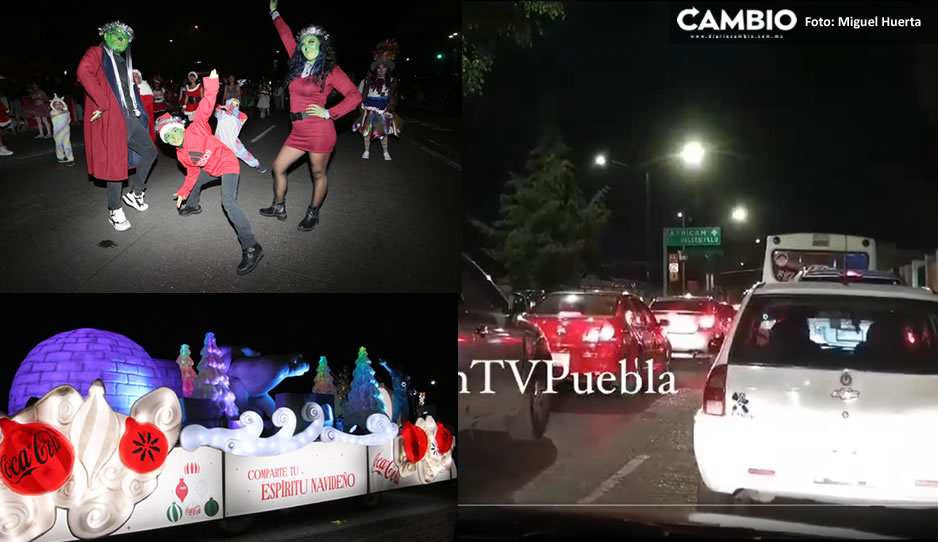 ¡Aguas conductor! Caravana Coca-Cola desquicia tráfico sobre la 11 Sur (VIDEO)