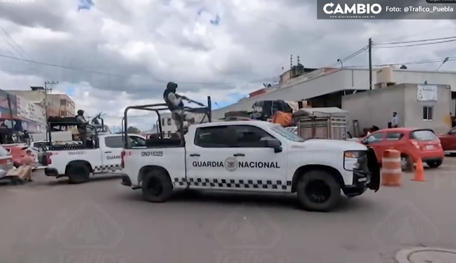 Despliegan operativo para localizar a elemento de la GN, golpeado y desaparecido en la Central de Abasto (VIDEO)