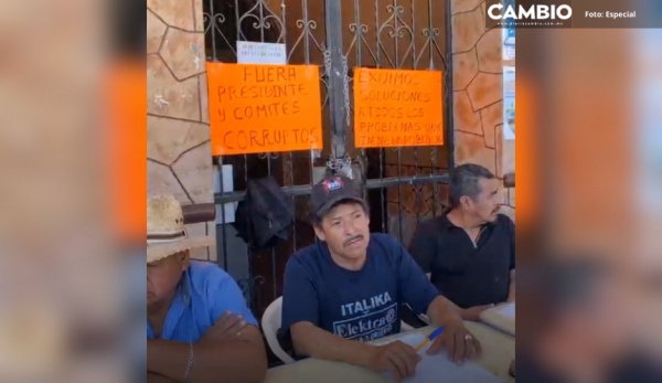 Habitantes toman la presidencia de Coapan; piden a Tepole auditar a edil auxiliar
