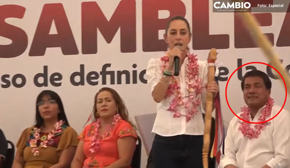 Trato gélido: Sheinbaum ignoró olímpicamente en el presidium a Julio Huerta, ni las gracias le dio