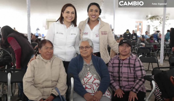 DIF de Libres entrega aparatos ortopédicos a personas vulnerables del municipio