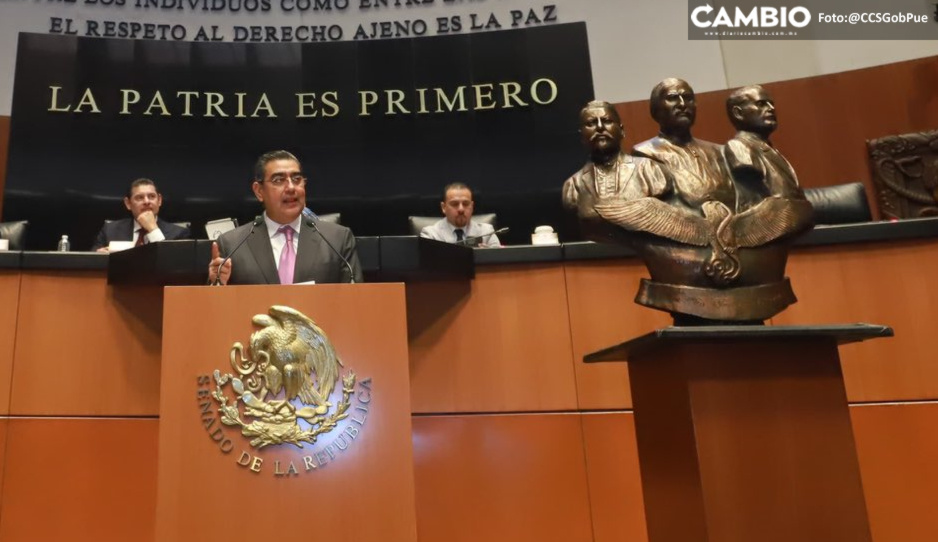 Homenaje en el Senado a los Tres Juanes, tributo a la historia nacional: Sergio Salomón (VIDEO)