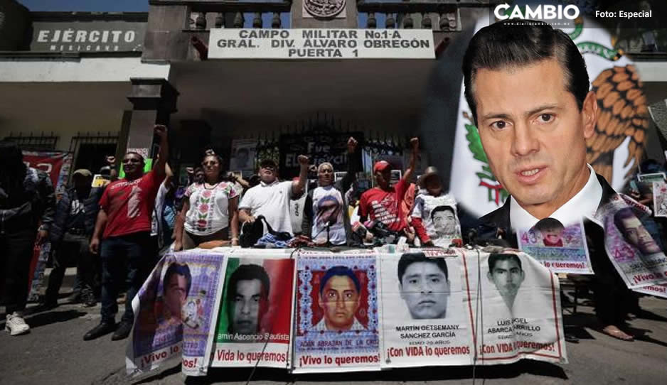 ¡Sin pelos en la lengua! Padres de los 43 normalistas exigen investigar a Peña Nieto