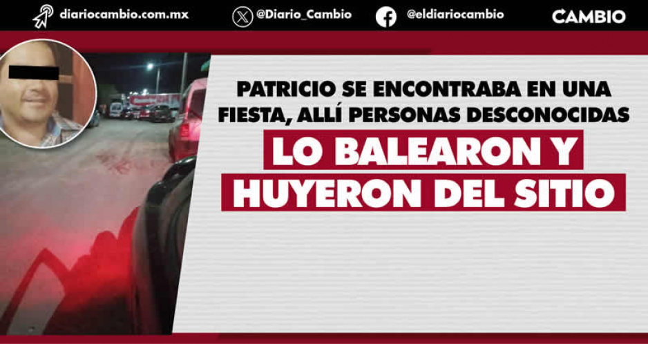 Ineptitud para combatir la violencia alcanzó a Pedro Tepole: su yerno fue ejecutado en un salón de fiestas