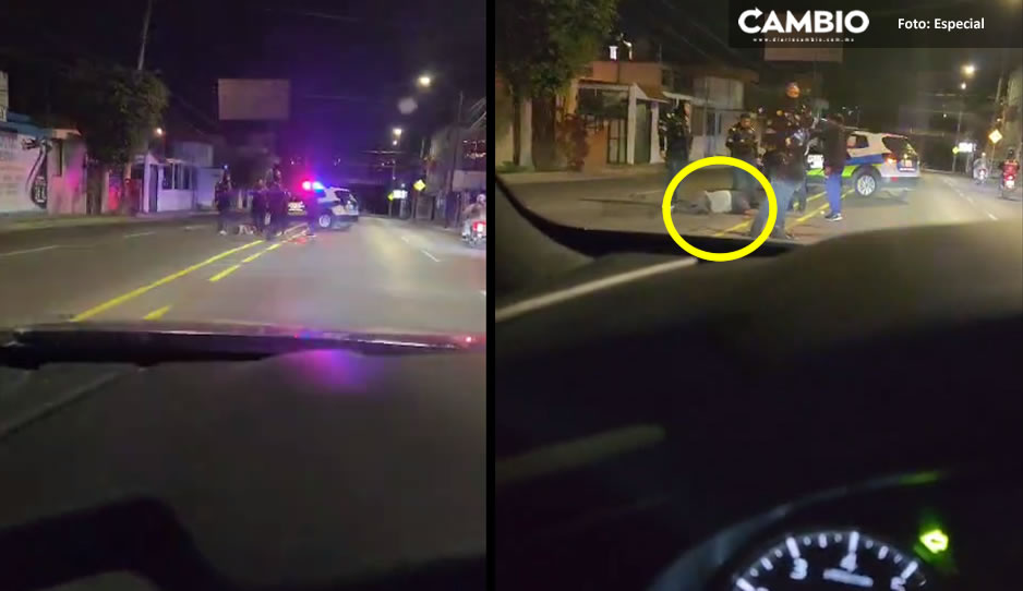 ¡Le llegó el karma! Aventaba piedras a los automóviles y terminó arrollado en Circuito Juan Pablo II
