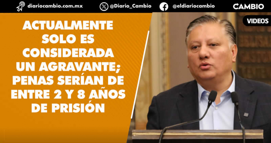 Fer Morales presenta reforma de ley para tipificar la violencia vicaria en Puebla