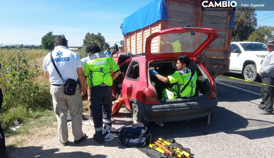 Fatal accidente en la Federal El Seco-Acatzingo, deja un muerto