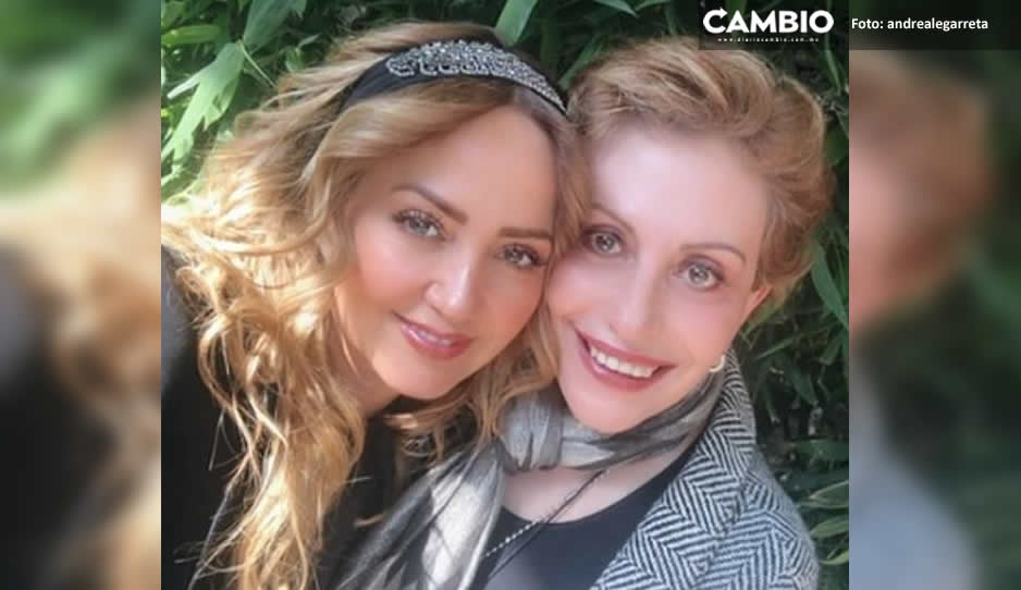 Así se despidió Andrea Legarreta de la cantautora Amparo Rubín