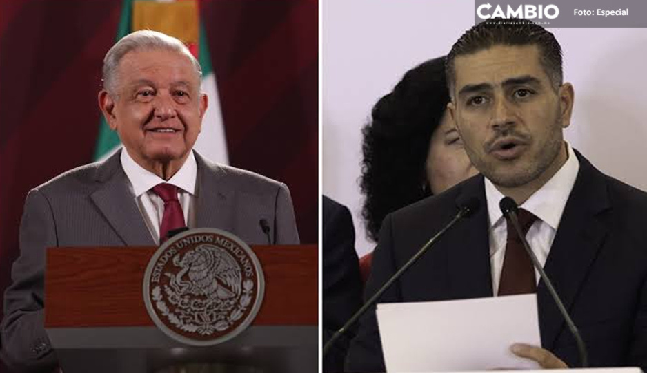 ¡Todo fue un invento! AMLO defiende a Harfuch por su salida del país