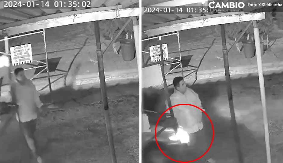 VIDEO: Vecino ebrio atropella al portero de la entrada en Chapulco y ¡lo despiden!