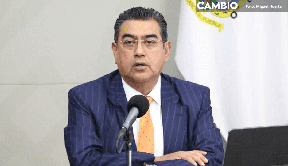 Sergio Salomón felicita a Liz Sánchez por obtener segunda fórmula al Senado