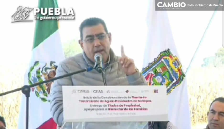 Anuncia Sergio Salomón llegada de laboratorio de tierra y agua en Ciudad Modelo (VIDEO)