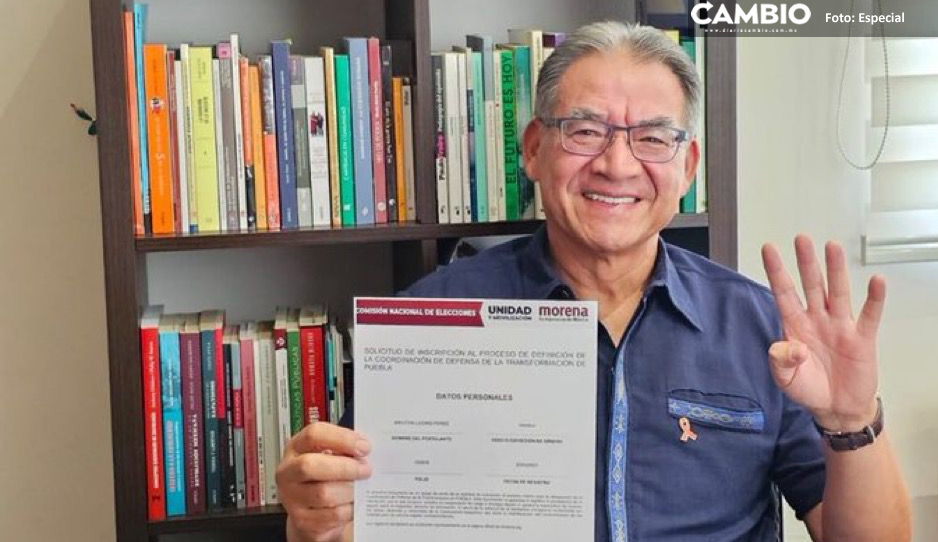 Melitón Lozano se suma a la contienda, se registra al proceso interno de Morena