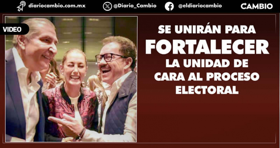 Adán Augusto y Nacho Mier suman sus estructuras a Claudia Sheinbaum