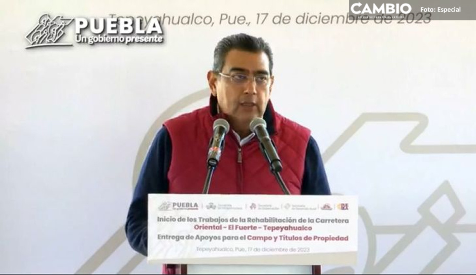 Sergio Salomón entrega títulos de propiedad e inaugura obras de la Oriental-Tepeyahualco (VIDEO)