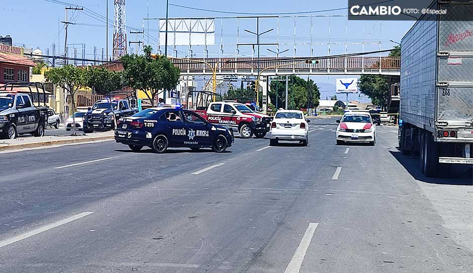 Detienen a dos tras balear a conductor en Tehuacán