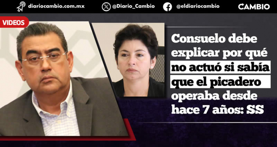 Sergio Salomón pide a Lalo y a Consuelo aclarar por qué no se actuó vs picadero de Canoa
