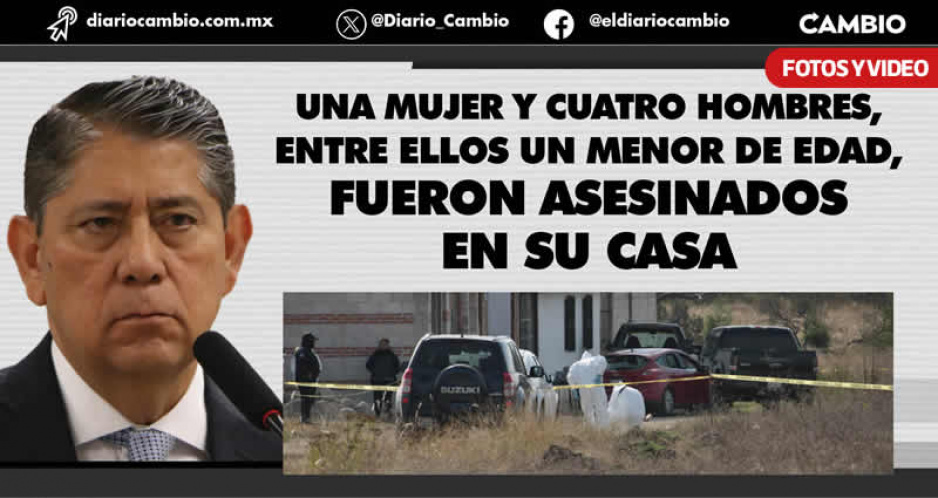 Masacre en los límites de Puebla y Tlaxcala se trató de un ataque directo vs una familia: Fiscalía