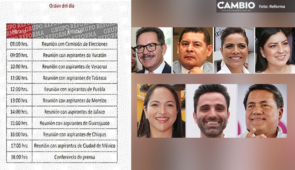 ¡Tic-tac, tic-tac! A las 12 del día los aspirantes de Morena sabrán el resultado de la encuesta en Puebla