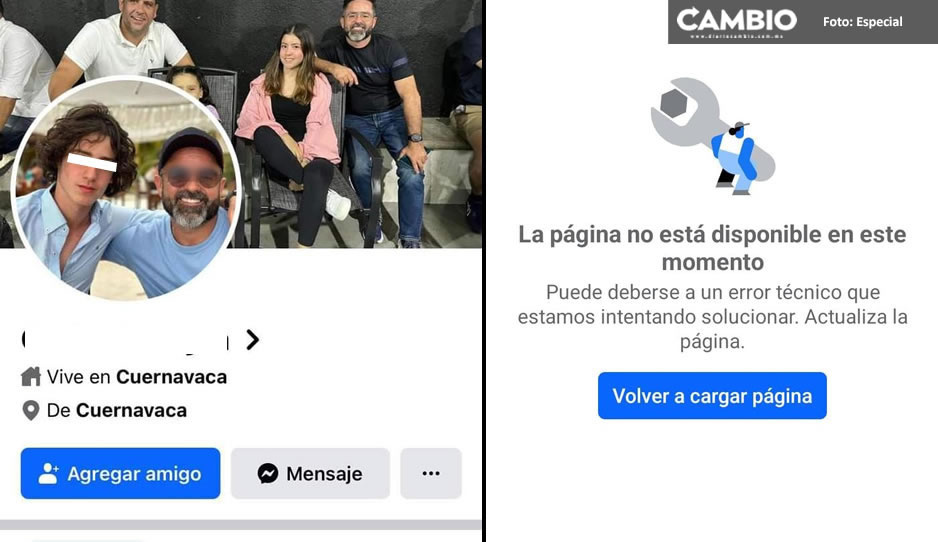 Familiares de Patricio, junior golpeador cierran sus redes para evitar ataques