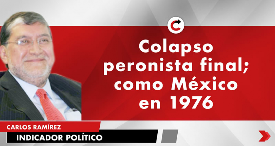 Colapso peronista final; como México en 1976