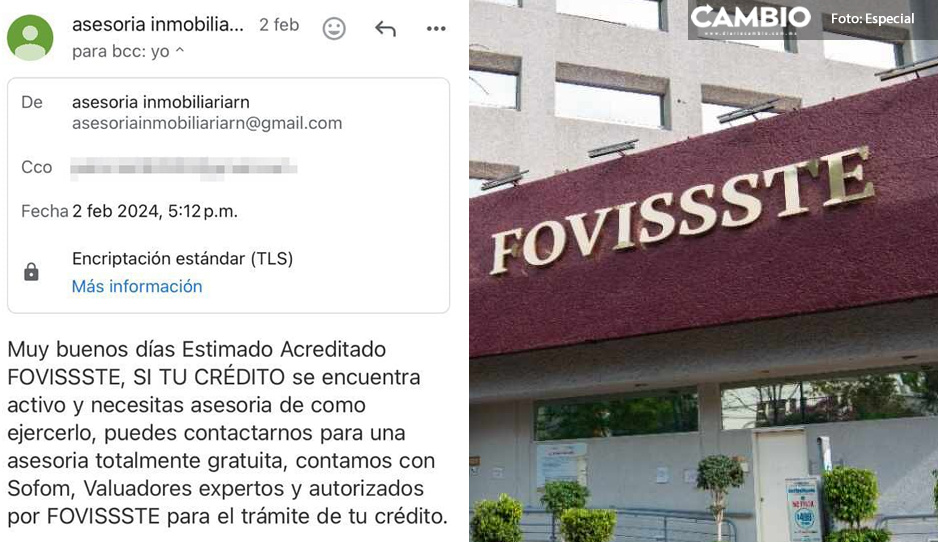 Trabajadores del Gobierno Federal denuncian venta de datos personales a través del Fovissste