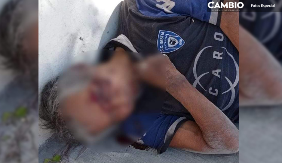 Matan a bastonazos a abuelito en Tehuacán
