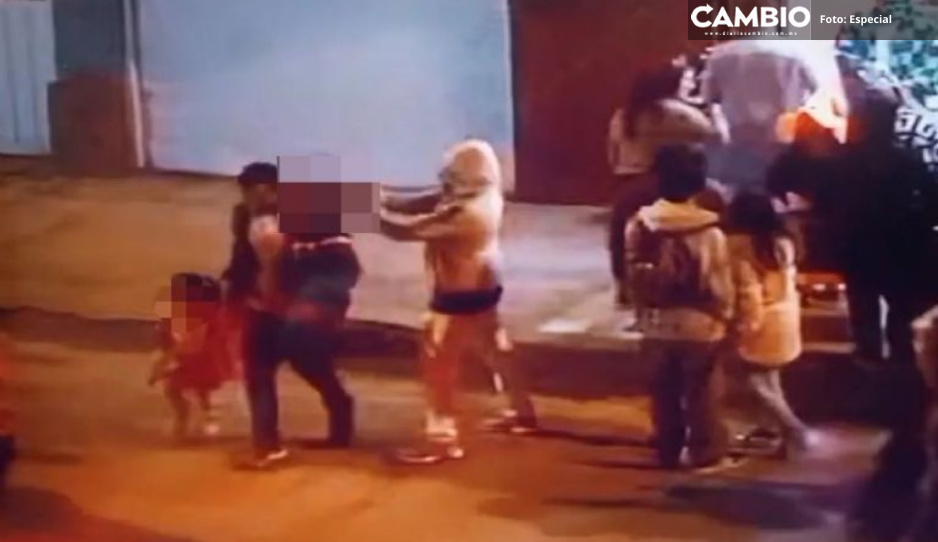 FUERTE VIDEO: Niña presencia asesinato de su padre mientras pedían Calaverita