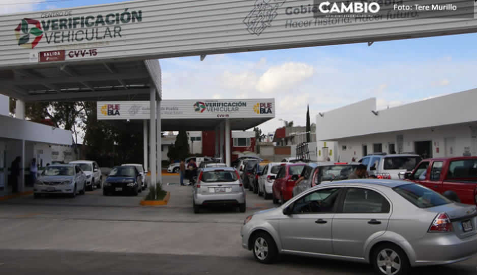 Suman más de 600 multas por no cumplir con la verificación vehicular en Puebla (VIDEO)