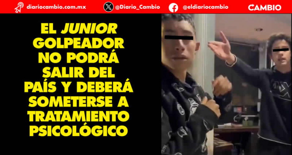 ¡A terapia! Vinculan a proceso a Patricio por golpear a guardia de Lomas de Angelópolis