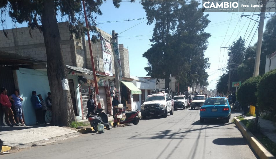 Operativo de SSP contra estafadores de venta de autos desató la balacera en Texmelucan