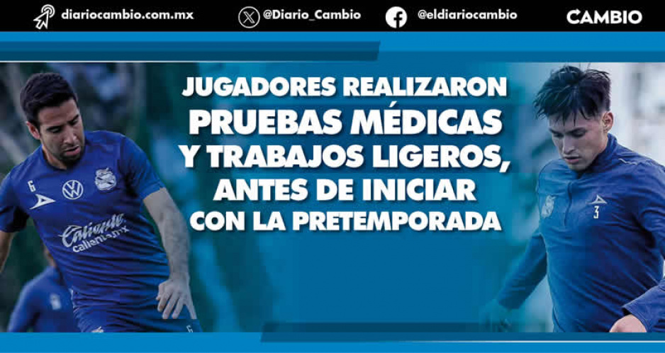 Club Puebla vuelve al trabajo y espera incorporación de Fernando Navarro