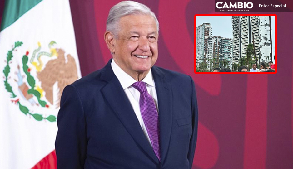 AMLO promete que en marzo de 2024 reabrirán 35 hoteles en Acapulco