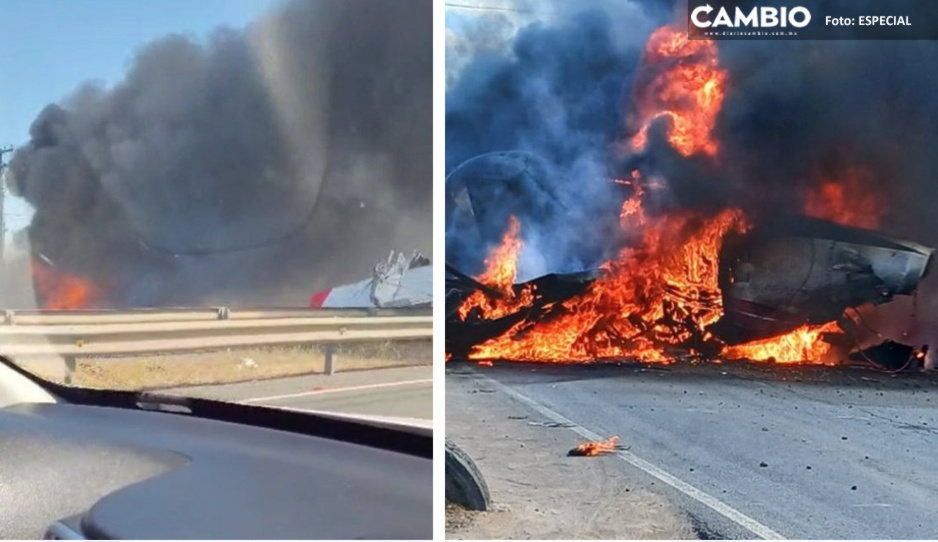 FUERTE VIDEO: Así se vio el desplome de una avioneta sobre carretera en Talca