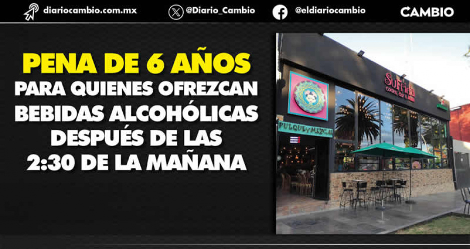 Hasta 6 años de cárcel a promotores de afters para poner orden en vida nocturna