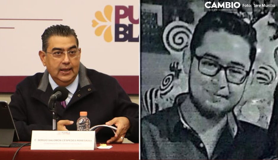 Familia de Guillermo Raúl está recibiendo el apoyo para agilizar su localización: Sergio Salomón