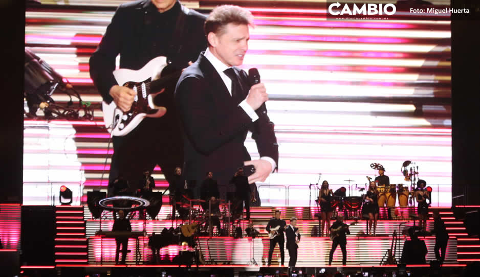 Euforia por Luis Miguel: El Sol paraliza la Angelópolis y deleita a sus fans con sus grandes éxitos (FOTOS Y VIDEOS)