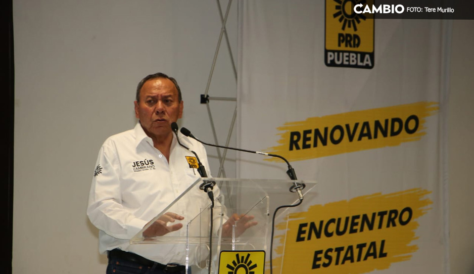 Jesús Zambrano pide al PAN y PRI piso parejo para definir a candidatos en Puebla