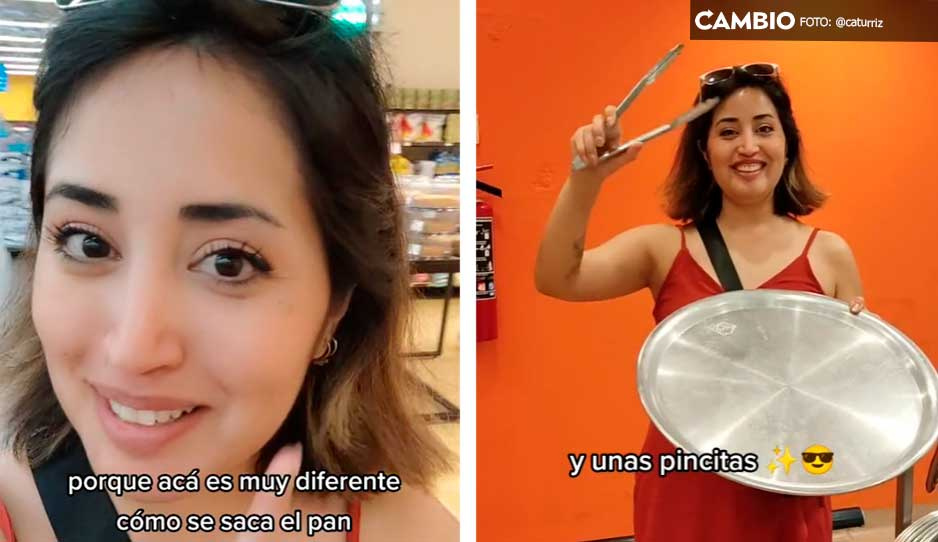 Chilena se asombra con panaderías de México: “¡Hay pasillos y pasillos de cositas ricas!” (VIDEO)