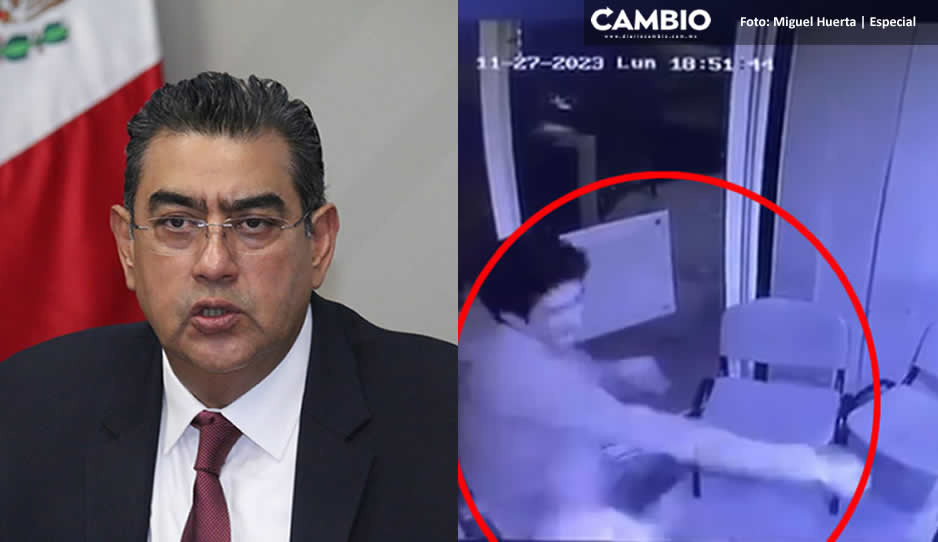 Sergio Salomón llama a denunciar y a Fiscalía a que actúe en el caso del nuevo mirrey golpeador