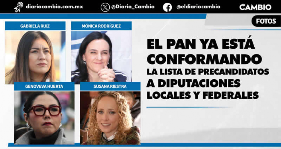 Diputados locales y federales del PAN quieren reelegirse y regidores buscan saltar al Congreso (lista)