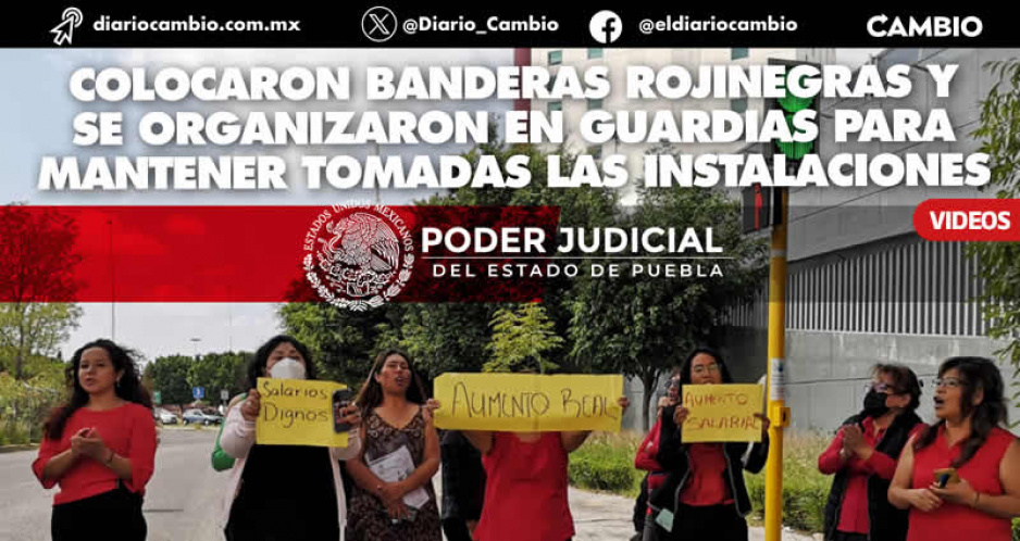 Burócratas se rebelan: frenan actividades en Ciudad Judicial por descuentos salariales