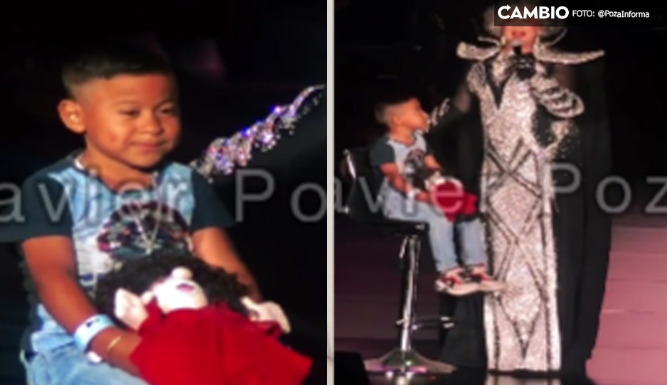 Chucho, el niño poblano, la rompe con Amanda Miguel: canta Castillos (VIDEO)