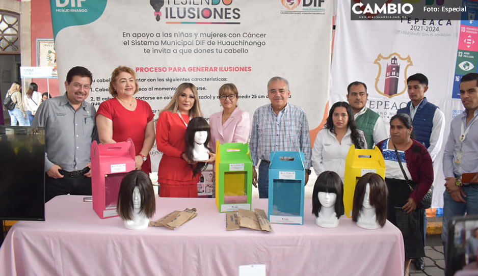 Sistema DIF de Tepeaca hace donación de coletas para taller  &#039;Creando Ilusiones&#039; en Huauchinango