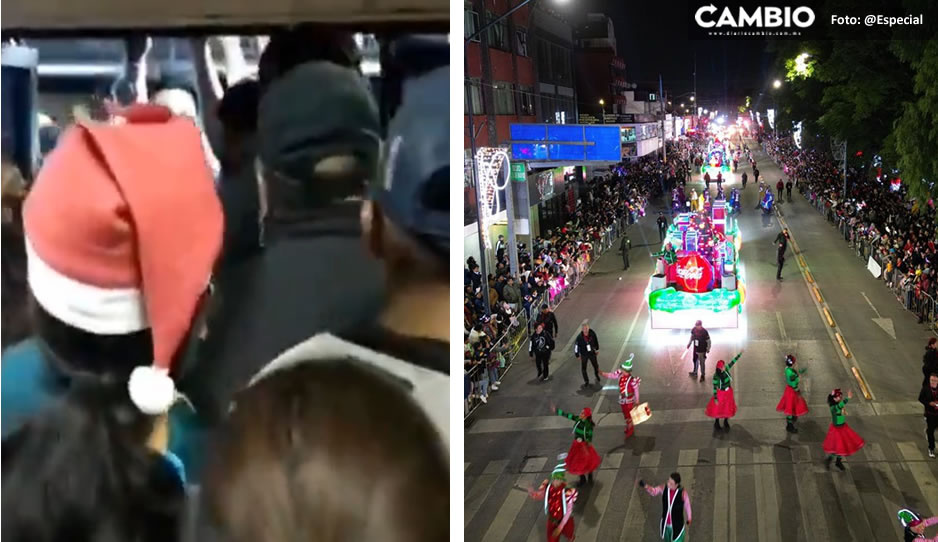 VIDEO: Así colapsó el RUTA Línea 2 al término de la Caravana Coca-Cola