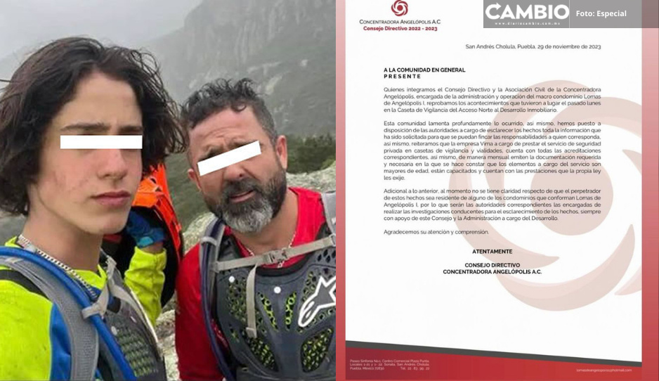 Lomas de Angelópolis y clúster 444 se deslindan del mirrey golpeador y su familia: no viven ni arriendan