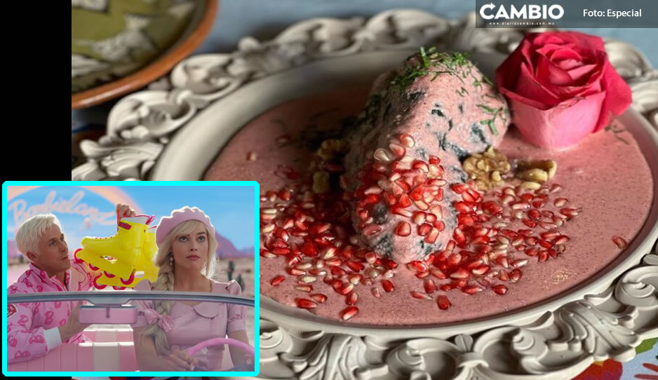 ¡Suave inspiración! Crean el `Barbie chile en nogada´ y desata polémica en redes (FOTO)